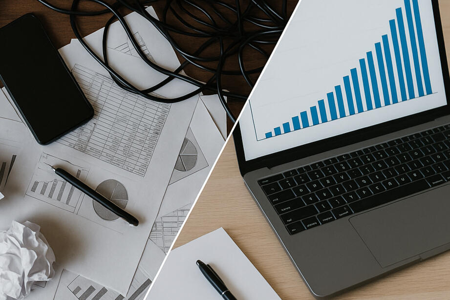 Declutter your workflow Spot the leaks cut the waste